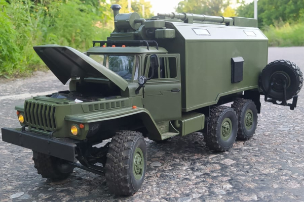 WPL B36 машинка на радіокеруванні Урал 1/16 RTR 6WD