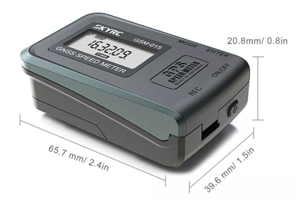 SKYRC GSM-015 GNSS вимірювач швидкості та висоти
