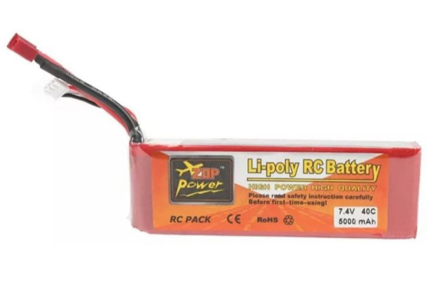 Акумулятор ZOP Power 2s 7.4v 50c 5000 mAh Lipo