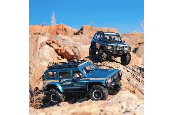 YIKONG YK4107 1/10 4WD Tank turn RC Crawler (Dark Blue) радіокерована модель