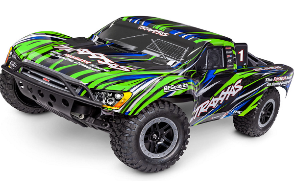 Traxxas Slash BL-2s HD 1/10 RTR 2WD Brushless Short Course Truck (58334-4 GRN) радіокерована машинка