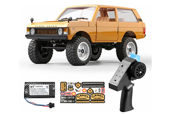 MN168 1/12 4WD Off-Road Crawler Range Rover MN Model Машинка на пульті (Yellow)