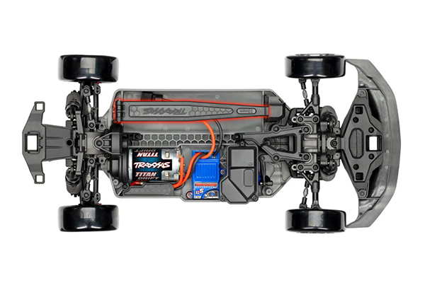 Traxxas 4-Tec Ford Mustang 1/10 RTR Drift Car RWD (105237-4 Red) машинка на діокеруванні