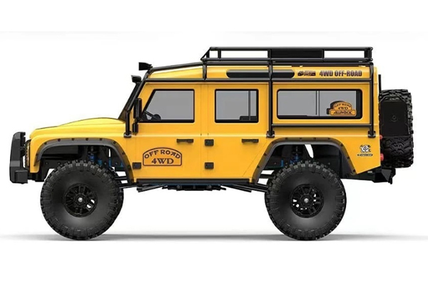 MJX H8H Hyper Go 1:8 Defender Brushless Crawler Yellow машинка на пульті