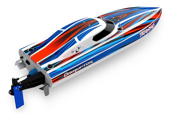 Traxxas Disruptor VXL 4S High-Performance Electric Brushless RTR Race Boat (106064-4 BLUE) радіокерований човен