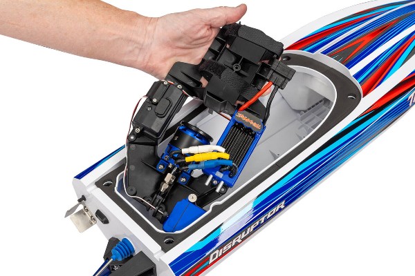 Traxxas Disruptor VXL 4S High-Performance Electric RTR Brushless Race Boat (106064-4 Pink) човен на пульті керування