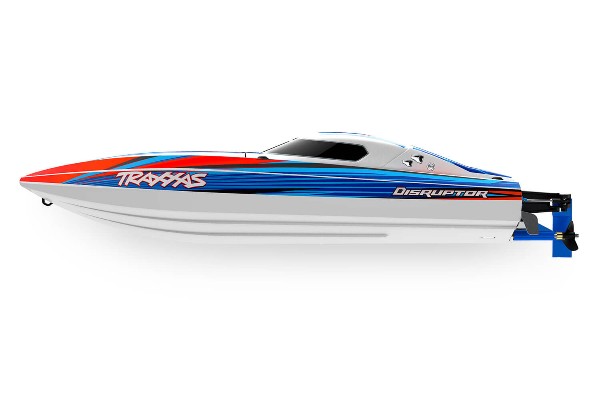 Traxxas Disruptor VXL 4S High-Performance Electric Brushless RTR Race Boat (106064-4 BLUE) радіокерований човен