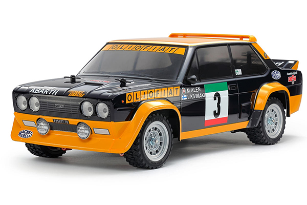 Tamiya Fiat 131 Abarth Rally 1/10 4WD Electric Rally Car Kit (MF-01X) (Edition Painted Body) набір для збирання