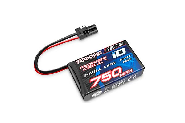 Акумулятор Traxxas 2821 LIPO 7.4v 750 mAh для моделей TRX 4M