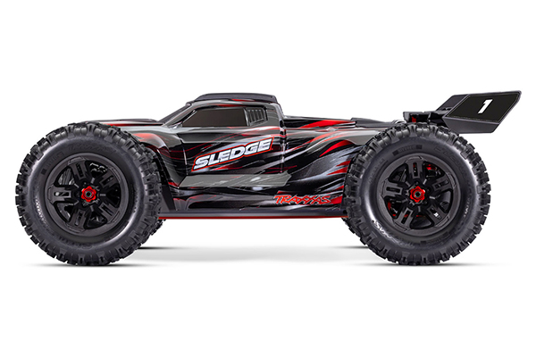 Traxxas Sledge Belted 6S RTR 4WD Brushless TSM 1/8 Monster Truck (95096-4 Red) машинка на радіокеруванні