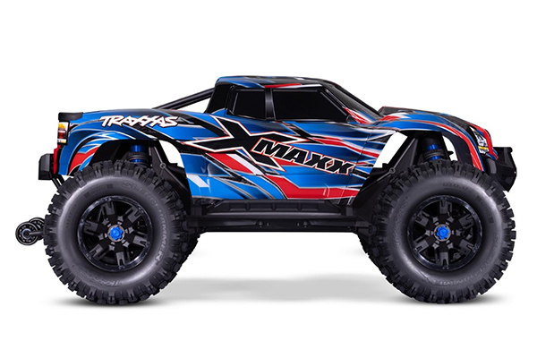 Traxxas X-Maxx 8S Monster Truck 1/6 4WD Brushless RTR (77096-4 Blue) радіокерована машинка