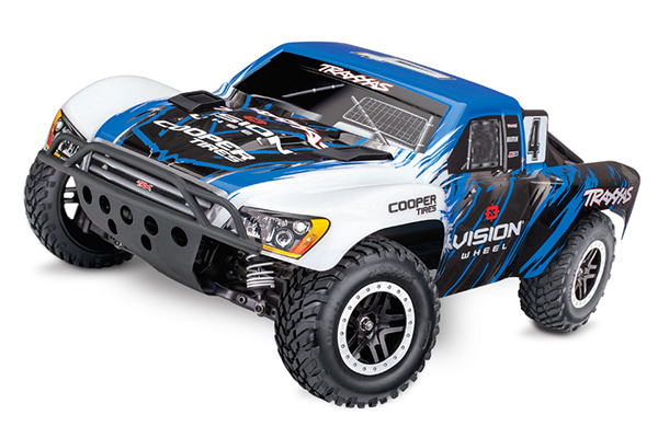 Traxxas Slash 4×4 VXL 1/10 TSM Brushless Short Course 68286-4 Blue радіокерована машинка