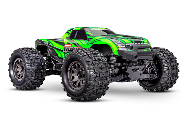 Traxxas Mini Maxx Brushless 1/16 4WD RTR Monster Truck (107154-1 Green) Машинка на пульті керування