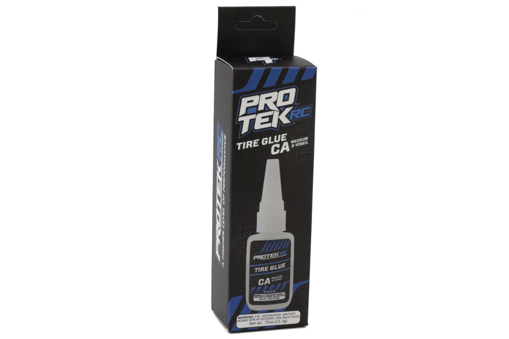 Клей для шин ProTek RC CA Tire Glue w/Glue Tip середній (21,2 г) для радіокерованих моделей
