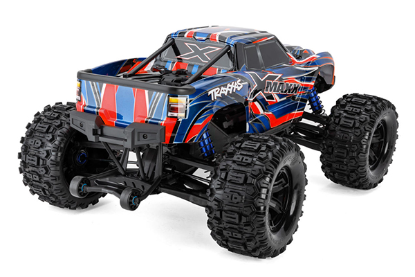 Traxxas X-Maxx 8S Monster Truck 1/6 4WD Brushless RTR (77096-4 Blue) радіокерована машинка