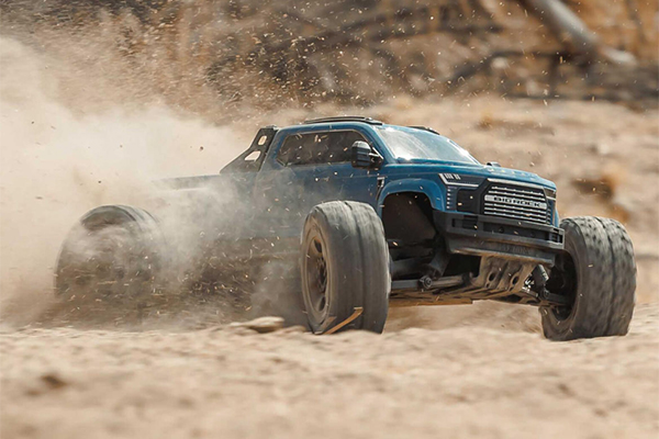 Arrma Big Rock 4X4 V4 223S DSC 1/10 RTR Brushless 4WD Monster Truck (4312V4T3 Blue) радіокерована машинка