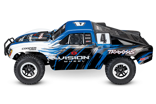 Traxxas Slash 4×4 VXL 1/10 TSM Brushless Short Course 68286-4 Blue радіокерована машинка