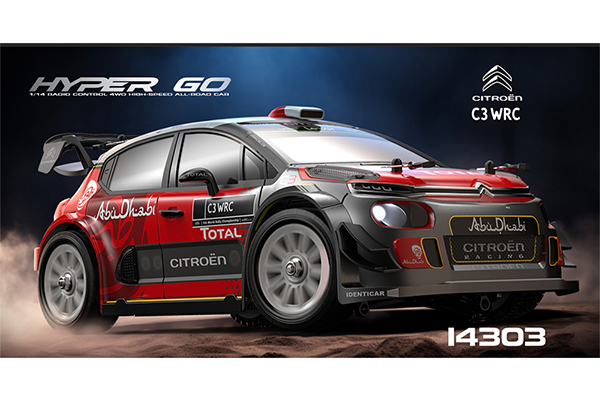 MJX Hyper Go 14303 CITROEN C3 WRC 4WD RTR 1/14 Drift радіокерована машинка