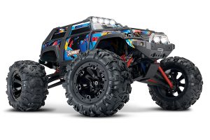 Traxxas Summit 1/16 4WD RTR Monster Truck Battery, Charger & LEDs Rock n Roll (72054-5) радіокерована машинка