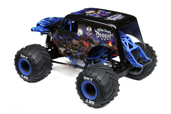 Losi 1/18 Mini LMT 4X4 Brushed RTR Monster Truck Battery & Charger Машинка на радіоуправлінн