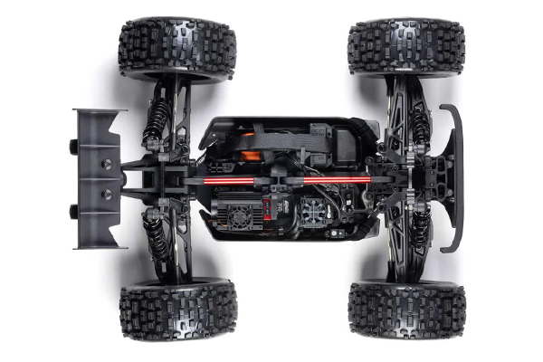 Arrma Notorious 6S BLX Brushless RTR 1/8 Monster Stunt Truck V6 (8611V6T1 Black) машинка на пульті