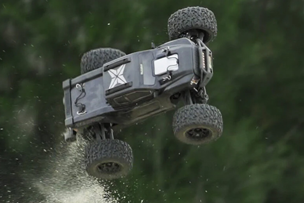 Rlaarlo Omni-Terminator Carbon Fiber MINI 1:10 Scale RTR Brushless Monster Truck (RZ001B-C) радіокерована машинка