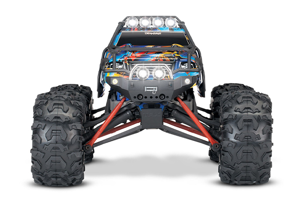 (Копія)Traxxas Summit 1/16 4WD RTR Monster Truck Battery, Charger & LEDs Rock n Roll радіокерована машинка
