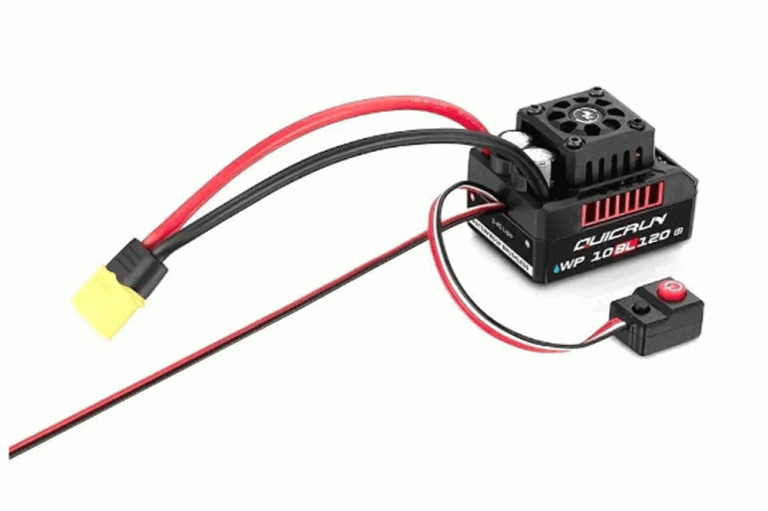 Регулятор швидкості безколекторний HOBBYWING QUICRUN WP-10BL120 G2 SENSORED Brushless ESC 120A