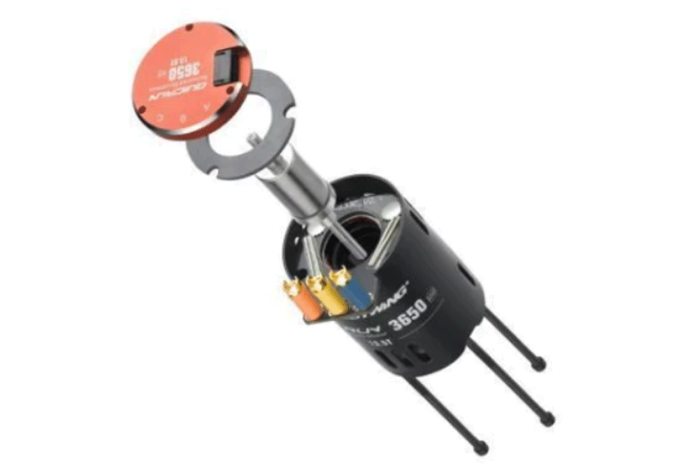 Безколекторний сенсорний мотор HOBBYWING QUICRUN 3650 G2 Sensored Brushless motor 10.5T