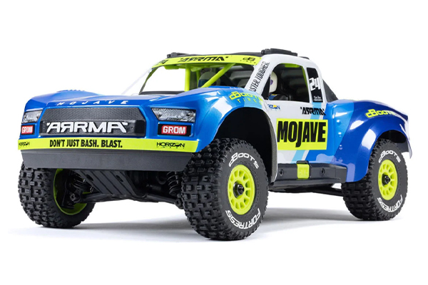 Arrma Mojave Grom MEGA 4WD 380 Brushed 1/16 Desert Truck RTR (ARA2104T2 Blue) Радіокерована машинка
