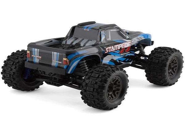 Traxxas Stampede 4X4 BL-2s Brushless 1/10 RTR Monster Truck (67154-4 BLUE) машинка на радіокеруванні