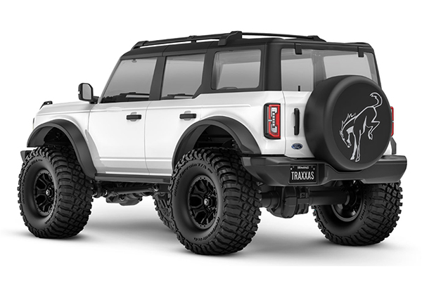 Traxxas TRX-4M 1/18 Electric Rock Crawler w/Ford Bronco Body (97074-1 White) машинка на радіокеруванні