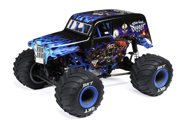 Losi 1/18 Mini LMT 4X4 Brushed RTR Monster Truck Battery & Charger Машинка на радіоуправлінн