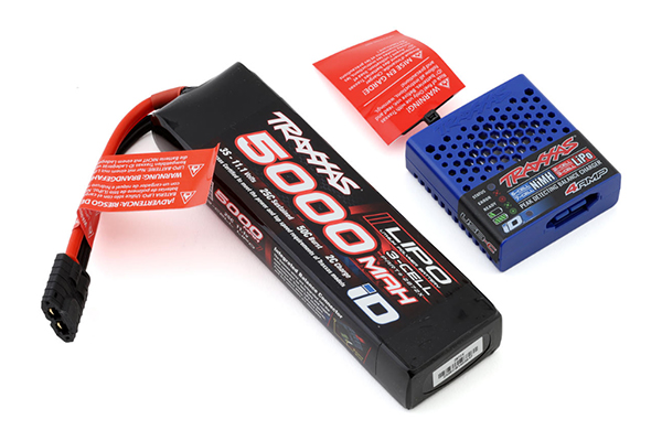 Комплект Traxxas 2985-3S LiPo 11.1в 5000мАг USB-C зарядний пристрій з акумулятором