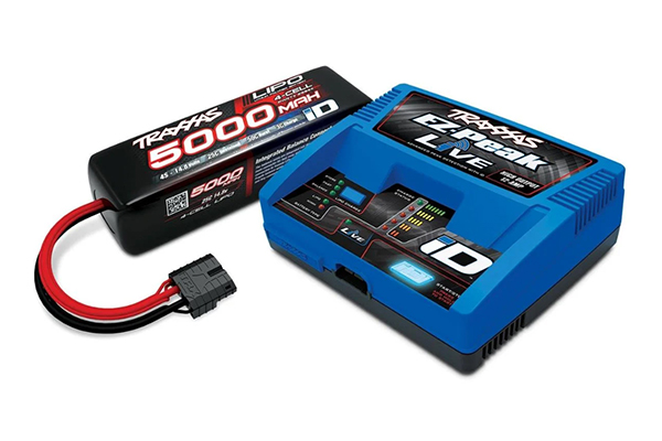 Комплект Traxxas 2996X EZ-Peak Live 4S 5000mAh зарядний пристрій з акумулятором