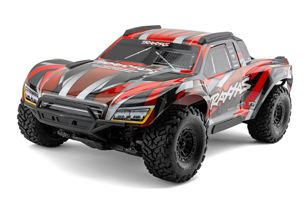 Traxxas Maxx Slash 6S RTR 4WD Brushless Short Course Truck 102076-4 Машинка на пульті (Red)