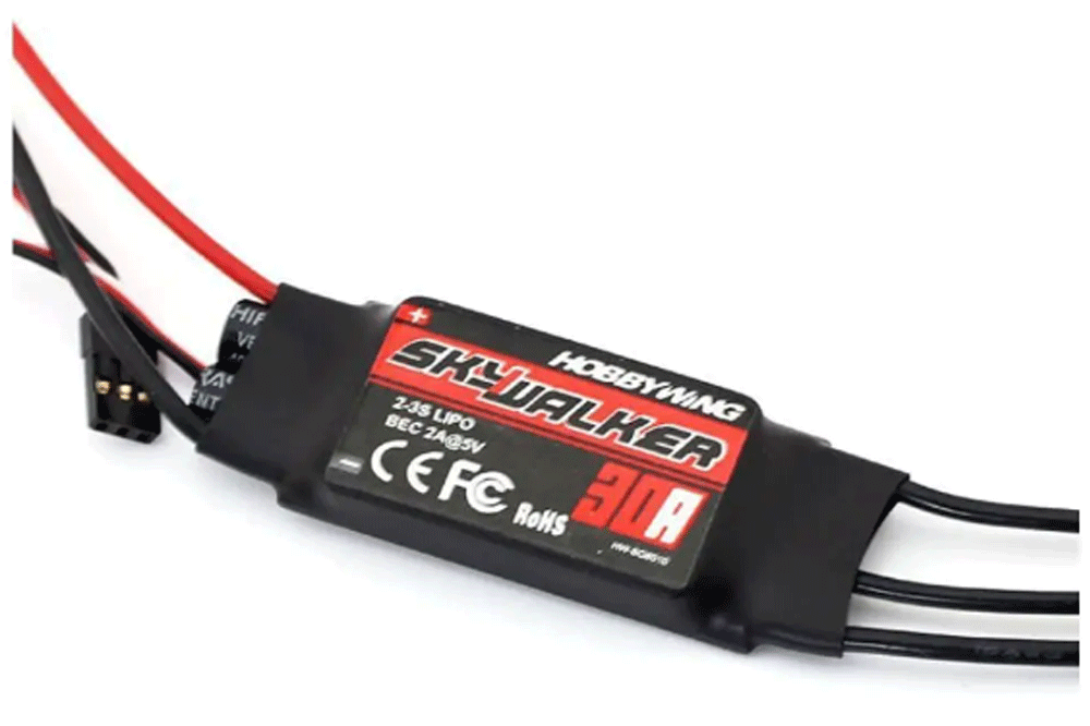 Безколекторний регулятор ходу HOBBYWING Skywalker 30A V2 ubec (HW30203000)