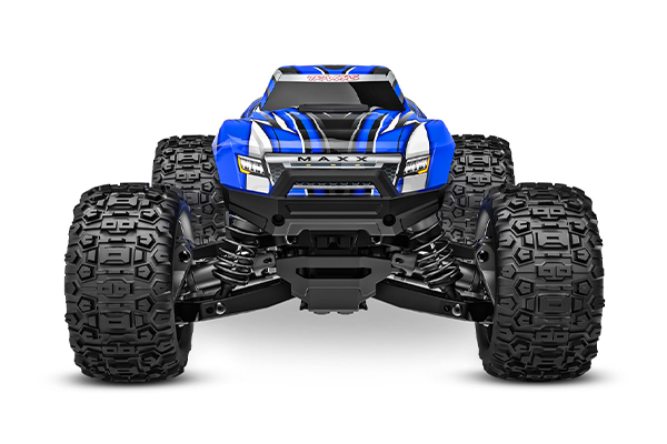 Traxxas Mini Maxx Monster Truck 1/16 Brushless 4WD RTR (107154-1 BLUE) машинка на пульті управління