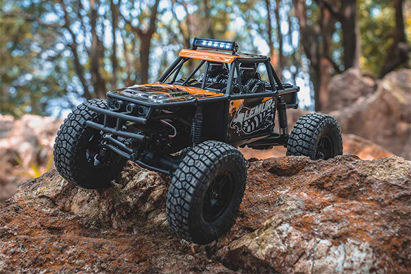 FMS 1/24 FCX24 Lemur 4×4 RTR Scale Micro Rock Crawler Orange радіокерована машинка