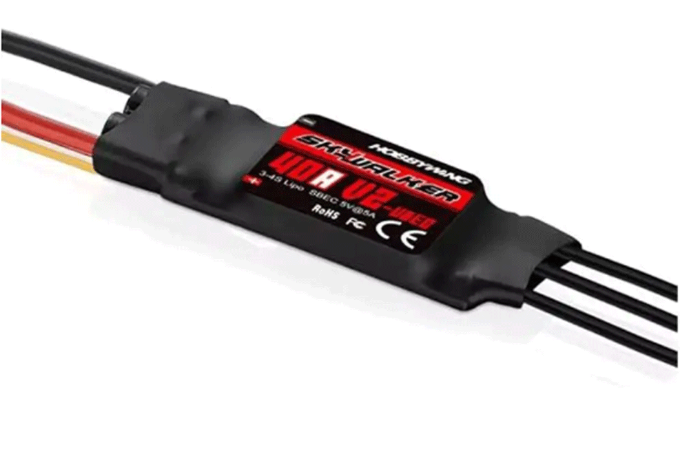 Безколекторний регулятор ходу HOBBYWING Skywalker 40A 3-4S V2 ubec (HW-30802000)
