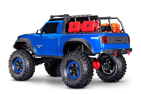 Traxxas TRX-4 Sport High Trail Edition 1/10 Scale Trail Rock Crawler (82044-4 BLUE) машинка на радіокеруванні