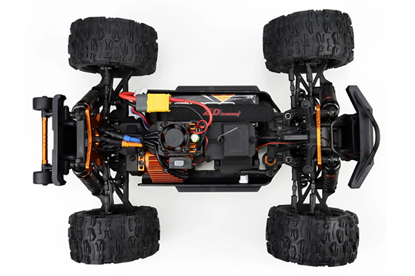 ZD Racing MT16 4WD 1/16 RTR Brushless Monster Truck Orange радіокерована машинка