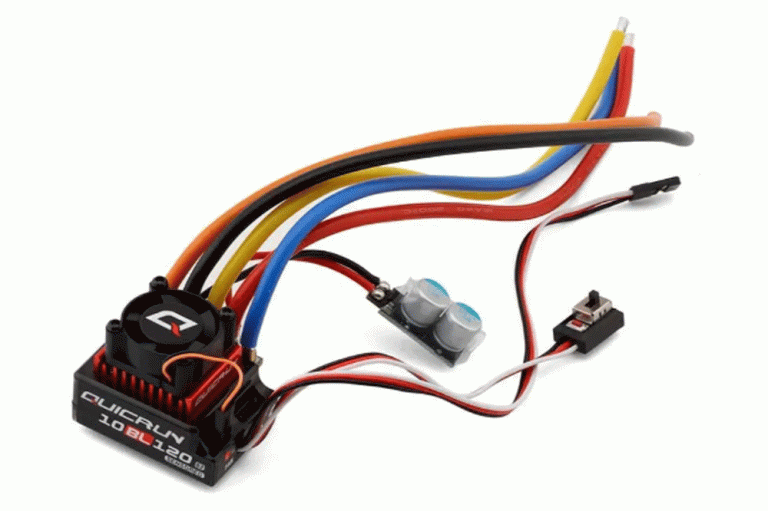 Безколекторний регулятор швидкості HOBBYWING QUICRUN WP-10BL120 G2 SENSORED Brushless ESC 120A