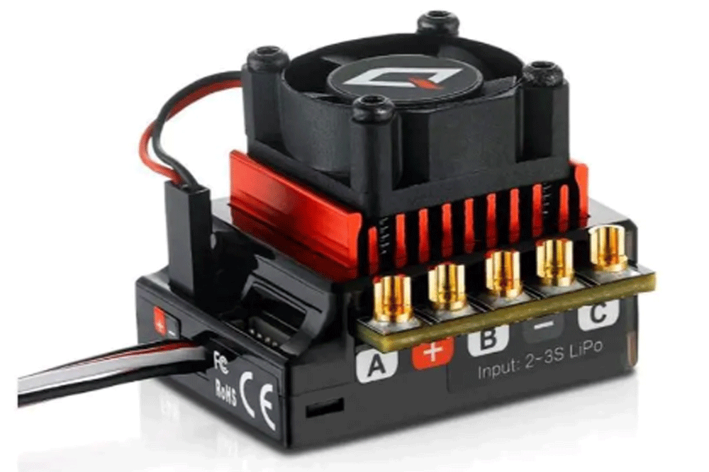 Безколекторний регулятор швидкості HOBBYWING QUICRUN WP-10BL120 G2 SENSORED Brushless ESC 120A