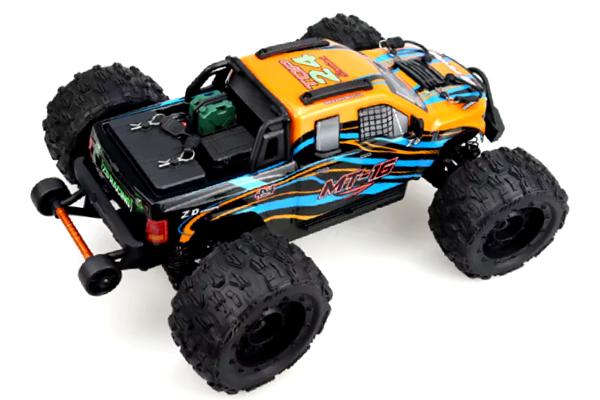 ZD Racing MT16 4WD 1/16 RTR Brushless Monster Truck Orange радіокерована машинка