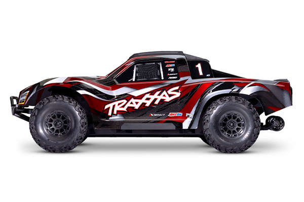 Traxxas Maxx Slash 6S RTR 4WD Brushless Short Course Truck (102076-4 Red) машинка на пульті