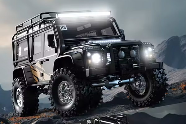 MJX Hyper Go H8H+ Defender 1/8 Brushless Crawler Black машинка на пульті керування
