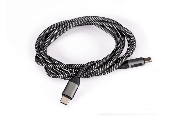 Traxxas Mini Maxx/Mini XRT/Slash – Кабель живлення USB-C високої вихідної потужності (100 Вт), 2916