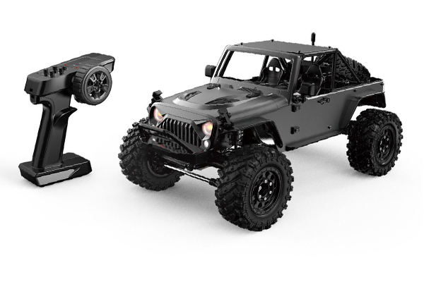 MJX Hyper Go H12Y Brushless 4WD RTR 1:12 RC Crawler (Black) Машинка на пульті керування