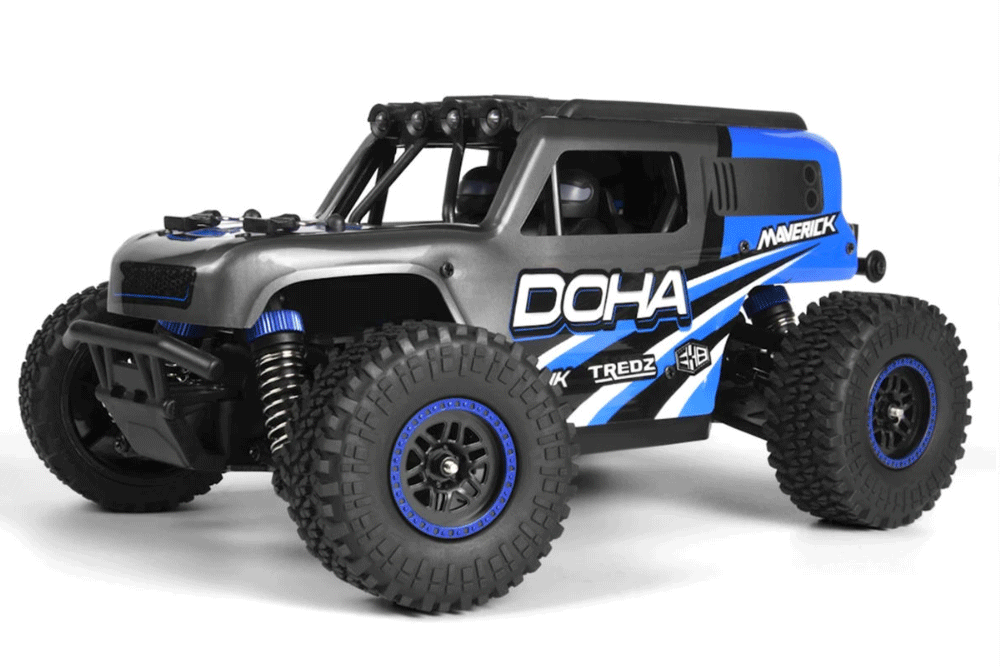 Maverick DOHA 1/20 RTR 4WD Electric Mini Desert Truck (Blue MVK150700) радіокерована машинка